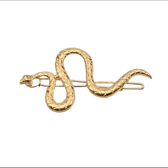 Lulus Accessories Lulusmedusa Gold Snake Hair Clips 2 Pack Poshmark